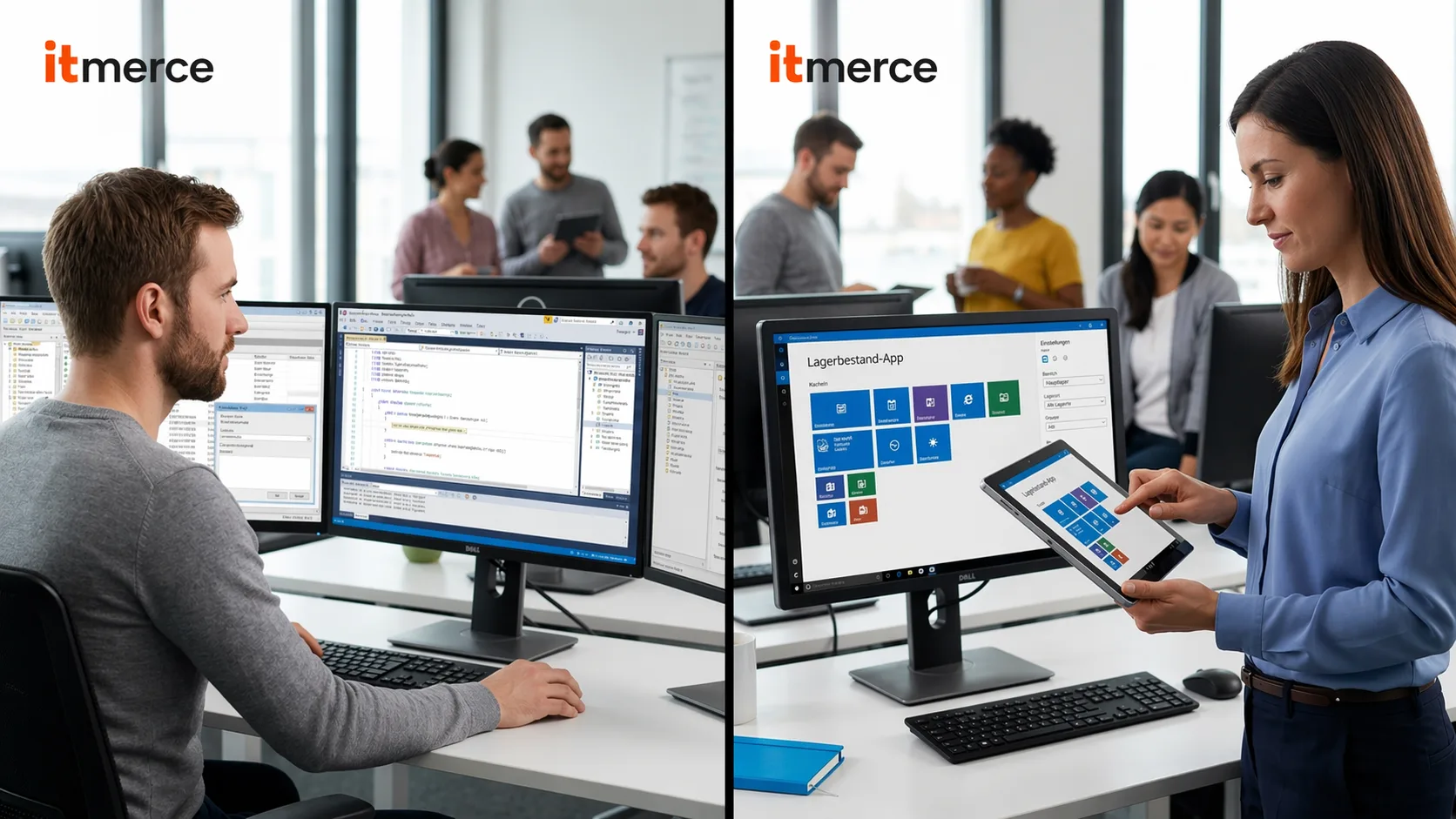 Windows App Entwicklung: Entwicklung und Testing bei itmerce