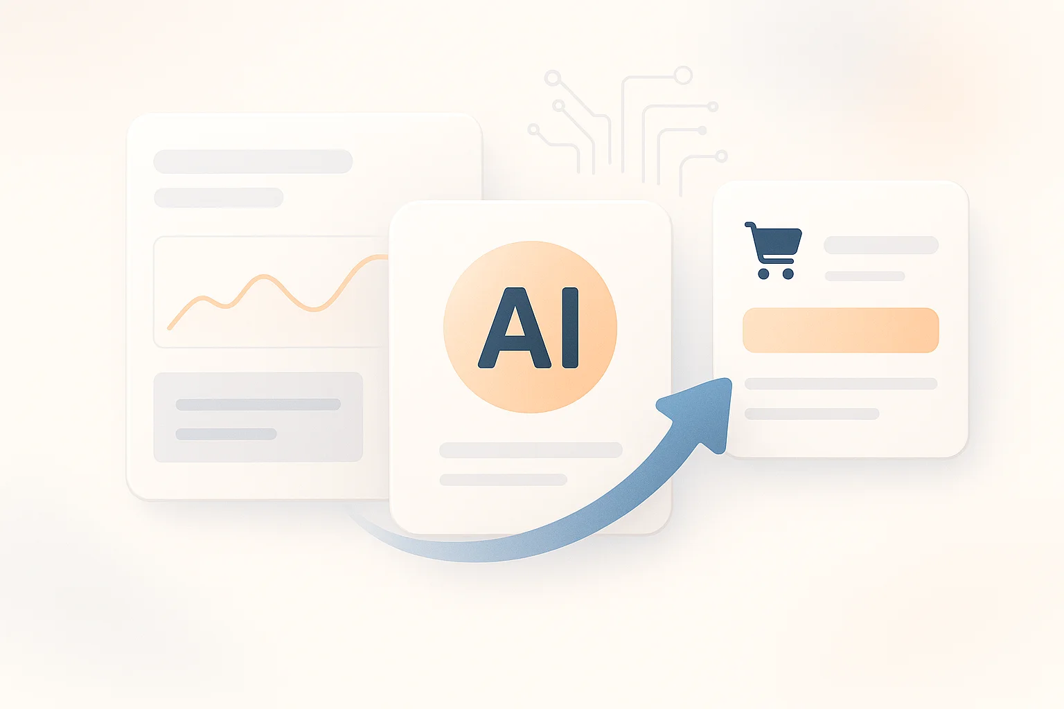 Digitales Dashboard mit AI-gestützter E-Commerce Software für Amazon Seller und Onlineshops